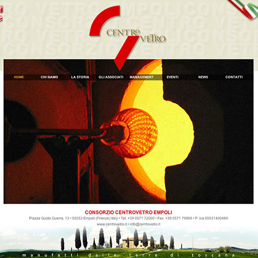 Screenshot centrovetro.it