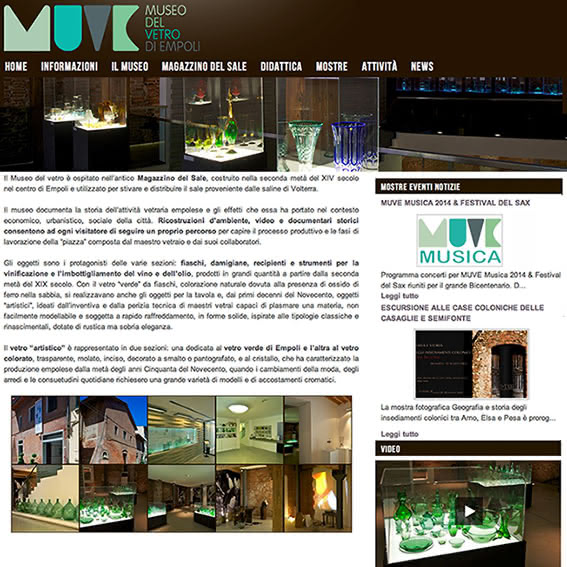 Screenshot museodelvetrodiempoli.it